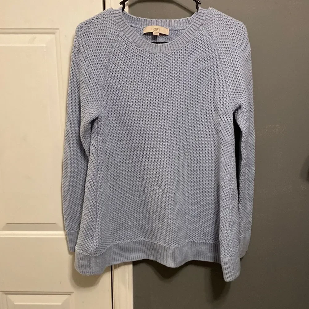 Blue Loft Sweater Size Small - Picture 1 of 5